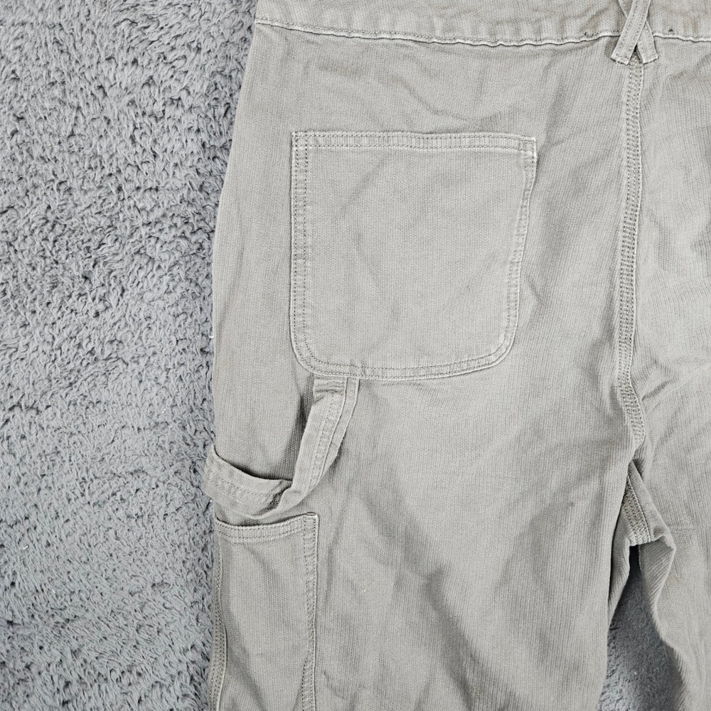 Lost Enterprises Mens 34 Carpenter Pants Olive Gray Skater Workwear Y2K - Picture 10 of 11